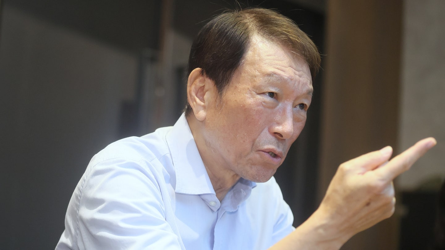 專訪前參謀總長李喜明。(柯承惠攝)