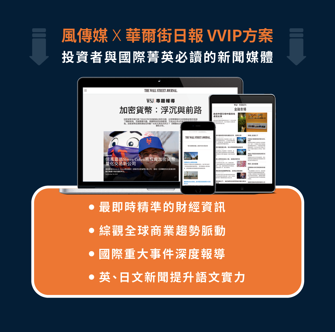 風傳媒華爾街日報 限時季訂方案