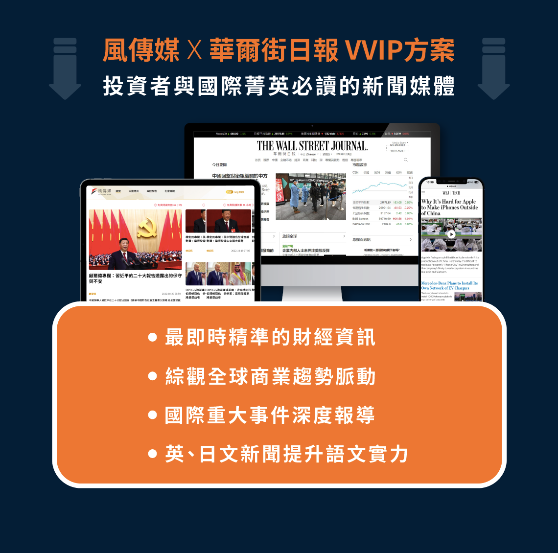 風傳媒華爾街日報 限時季訂方案