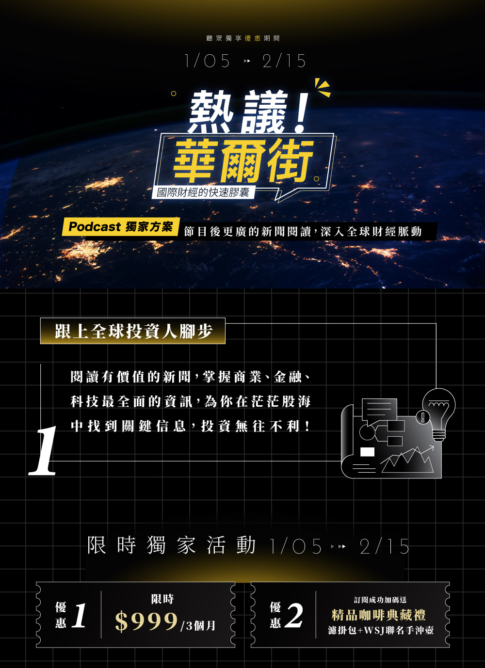 風傳媒華爾街日報 限時季訂方案