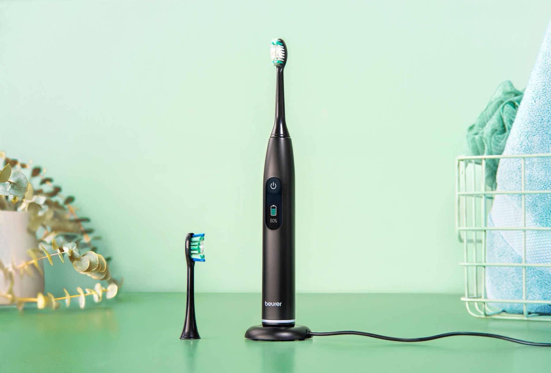 beurer 德國博依 SC 50 電動牙刷棚拍靜物照